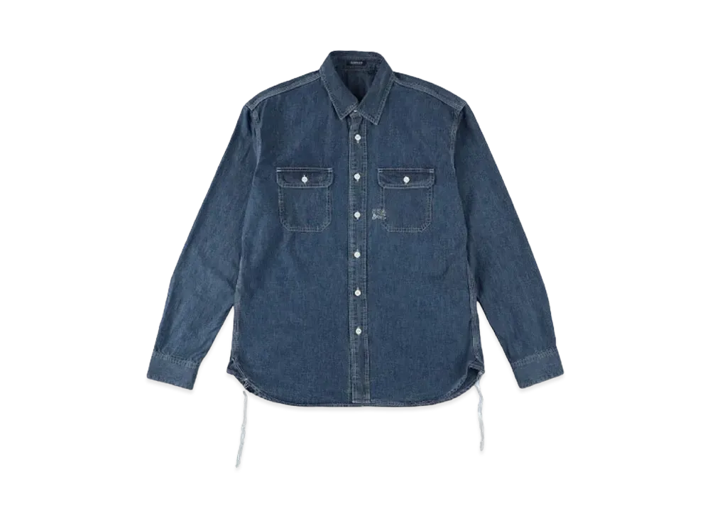 WIND AND SEA x DENHAM Denim Shirt "Indigo"