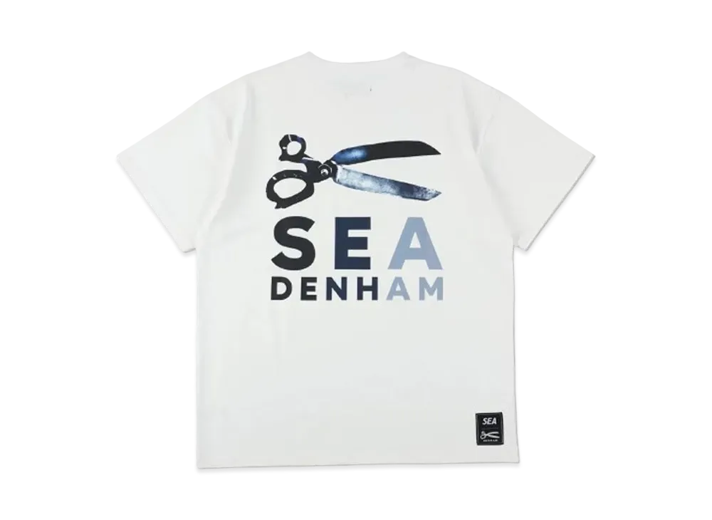 WIND AND SEA x DENHAM (SEA DENHAM) Razor Tee "White"
