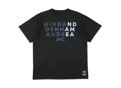 WIND AND SEA x DENHAM (WINDENHAM) Tee "Black"