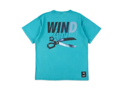 WIND AND SEA x DENHAM (WIND AND) Sulfur Tee "Sea Blue"