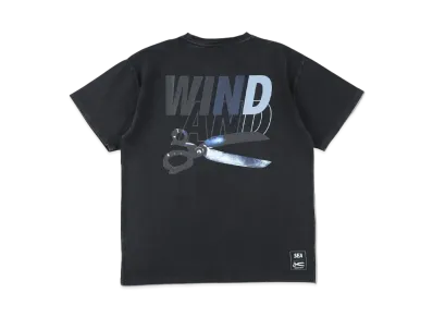 WIND AND SEA x DENHAM (WIND AND) Sulfur Tee "Black"