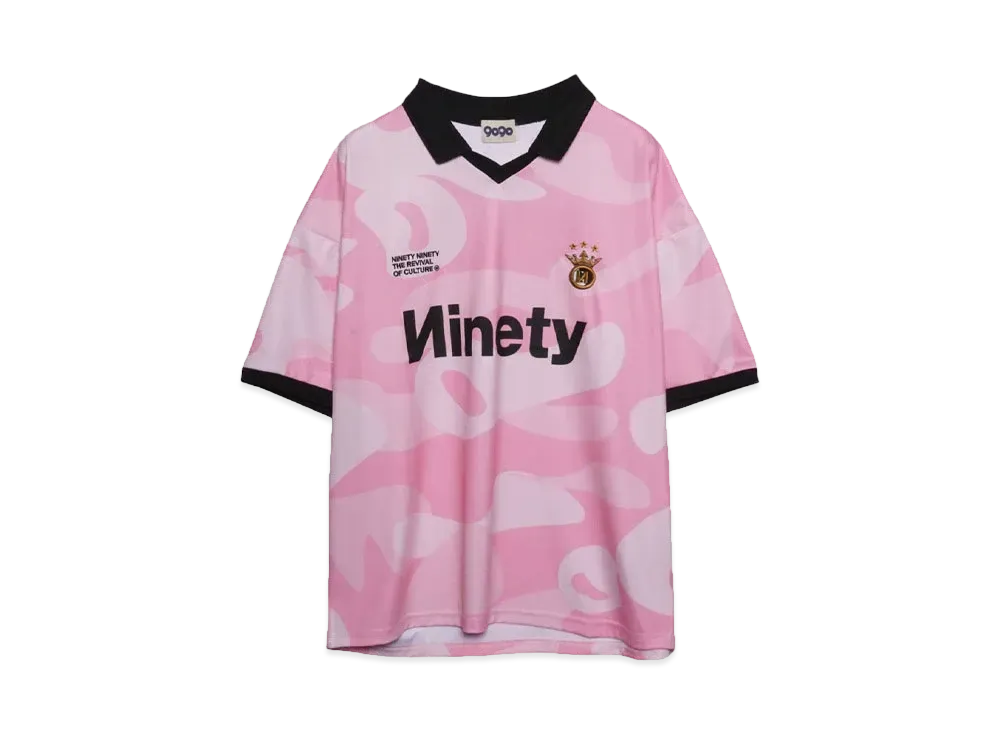 9090 Original Camo S/S Game Shirt "Pink"