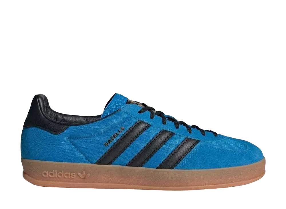 adidas Gazelle Indoor "Bright Blue/Core Black/Gum"