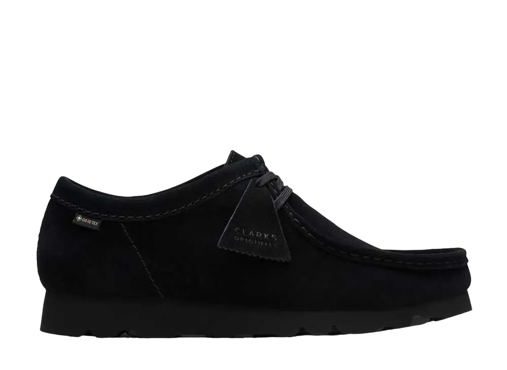 Clarks Wallabee GORE-TEX "Black Suede"