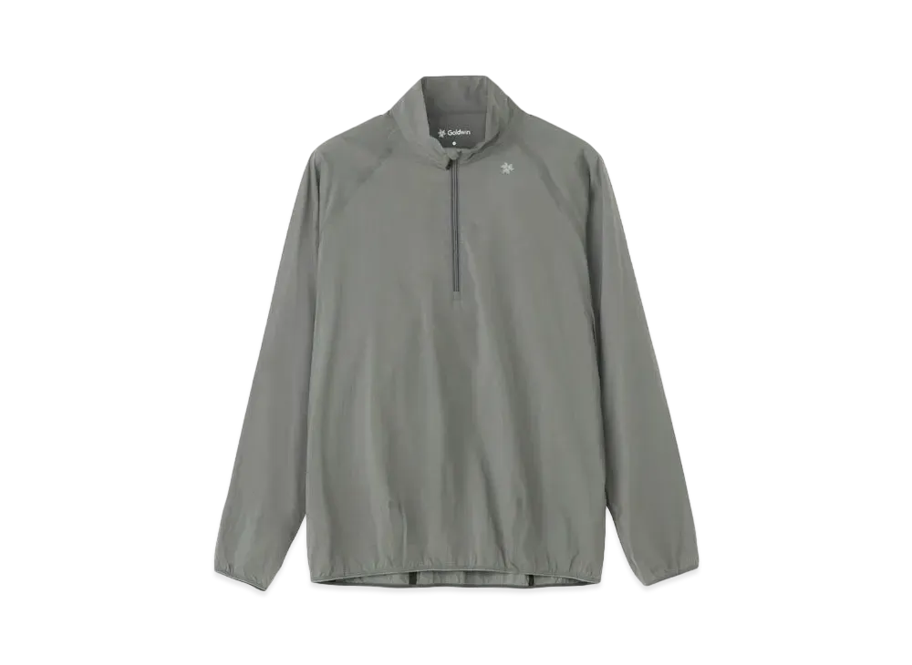 Goldwin Short Zip Floating Wind Shell Jacket (Unisex) "Cloud Gray"