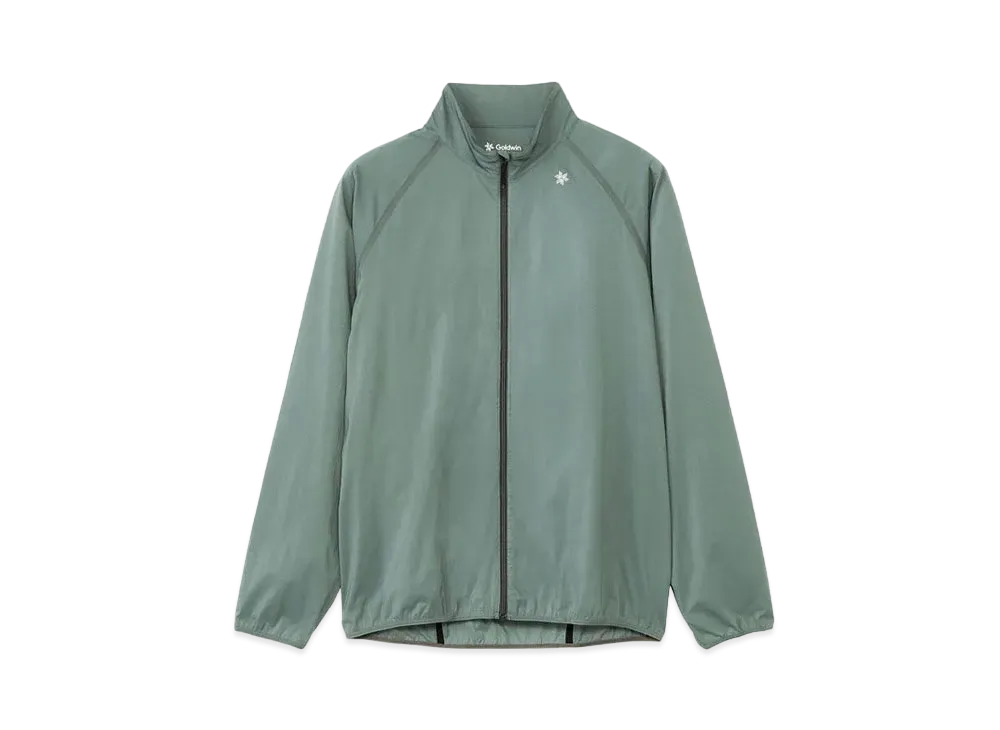 Goldwin Zip-up Floating Wind Shell Jacket (Unisex) "Iceberg Green"