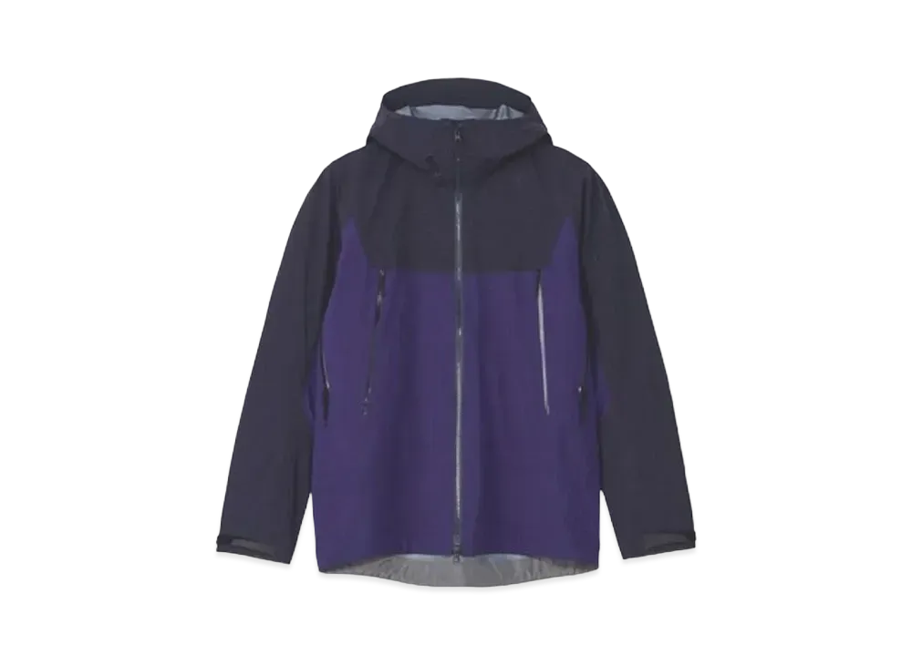 Goldwin Gore-Tex Pro 3 Layer Jacket (Unisex) "Ink NavyxBluish Purple"