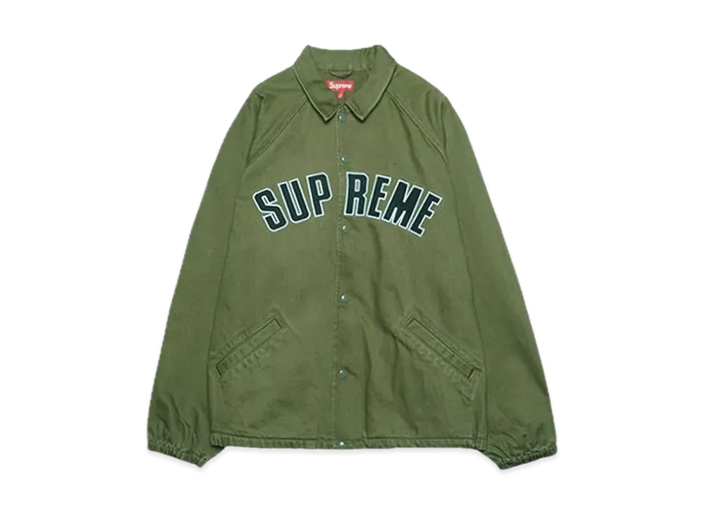 Supreme ARC Denim Coaches Jacket "Olive"