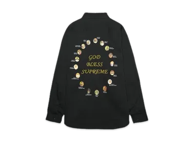 Supreme Our Lady Work Shirt "Black"