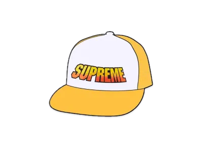 Supreme Gradient Mesh Back 5-Panel "Gold"