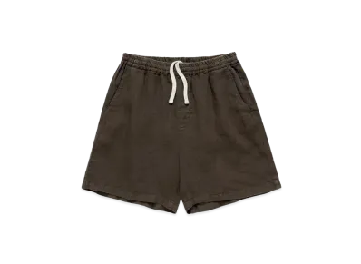 JJJJound Weekend Linen Shorts "Brown"