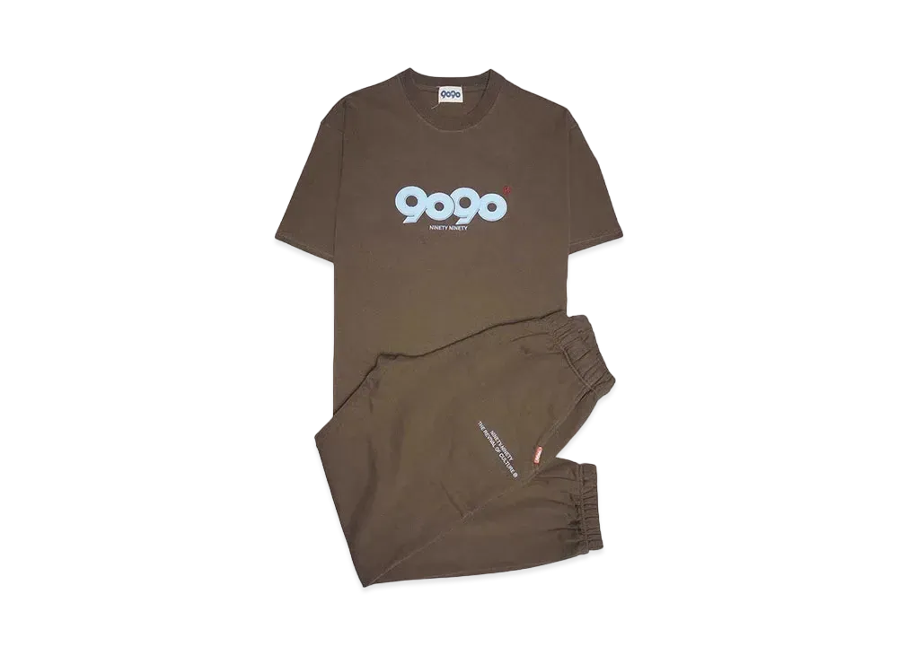 9090 9090 OG Tee Set-Up Pack "Brown"