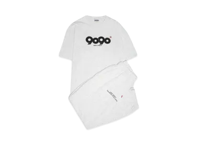 9090 9090 OG Tee Set-Up Pack "Heather White"
