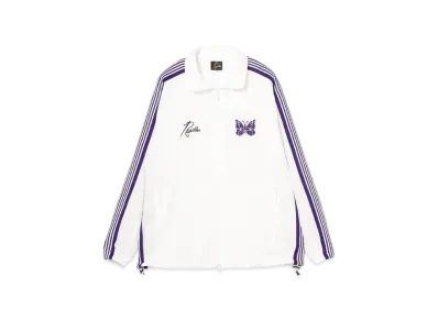BEAMS x NEEDLES Nylon Track Jacket "White"