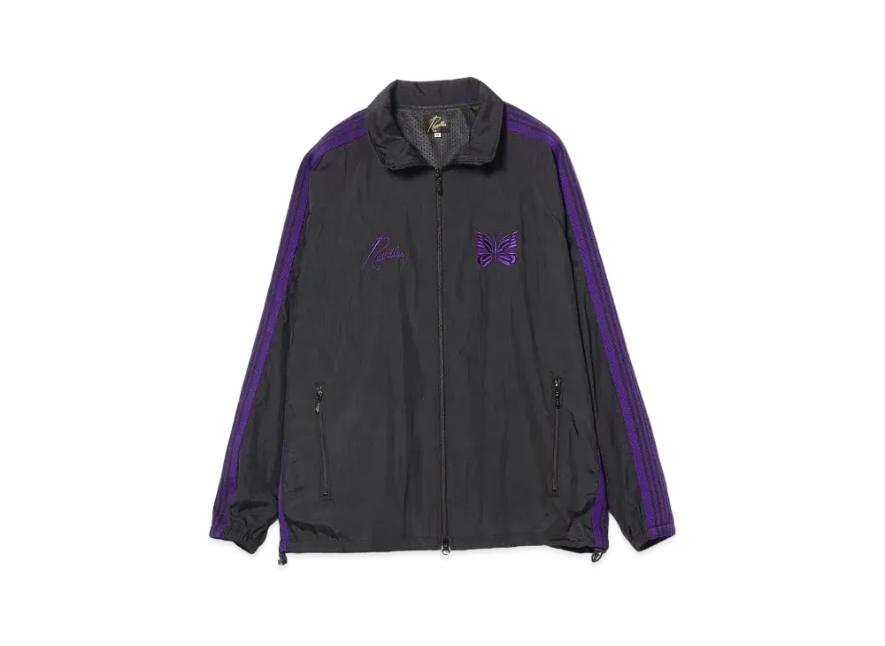 BEAMS x NEEDLES Nylon Track Jacket "Black"