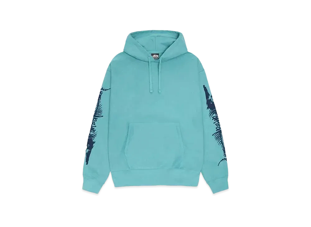 Stussy Barracuda Hoodie "Ocean"