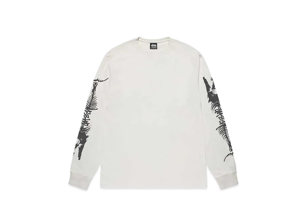 Stussy Barracuda LS Tee Pigment Dyed "Natural"