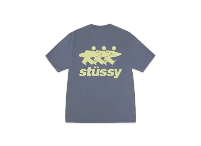 Stussy Surfwalk Tee Pigment Dyed "Indigo"