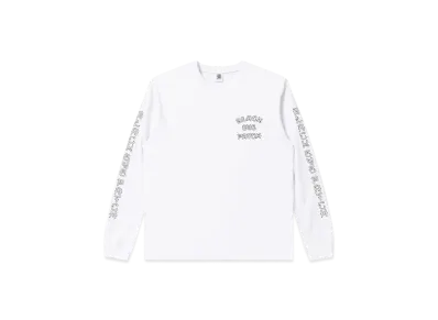 BlackEyePatch Kanji Logo L/S Tee "White"