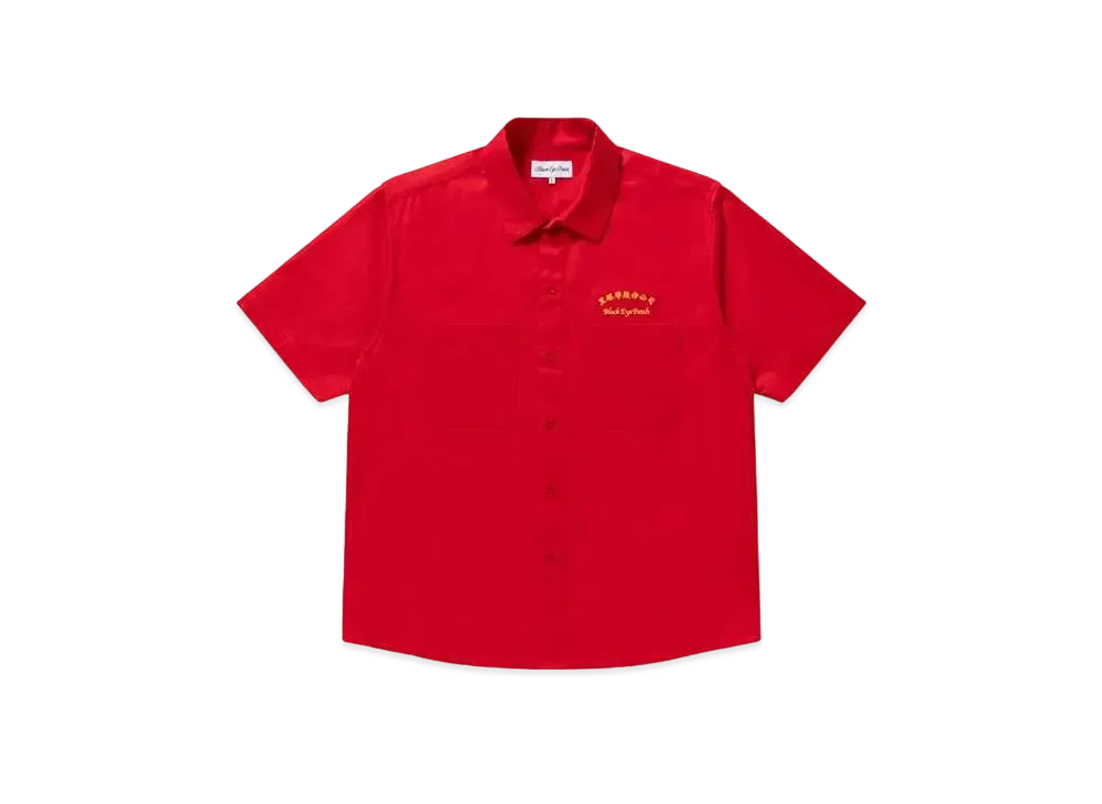 BlackEyePatch Chinatown Store S/S Work Shirt "Red"