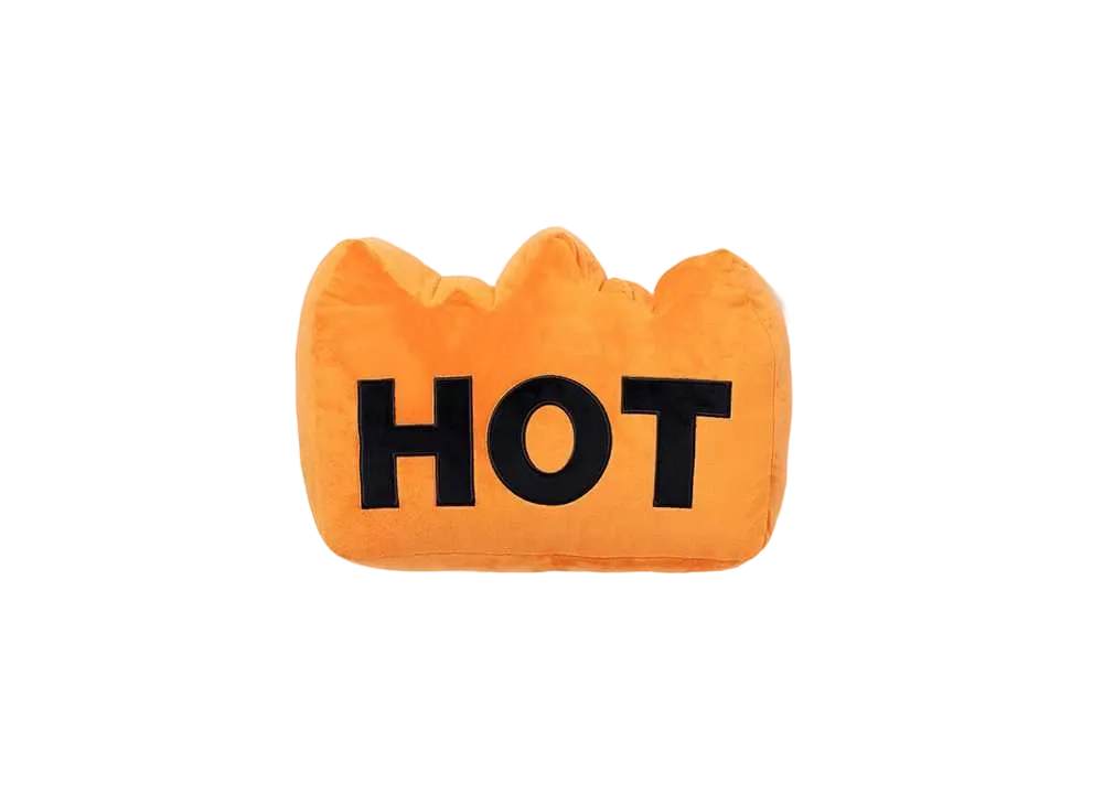 BlackEyePatch Hot Label Cushion "Orange"