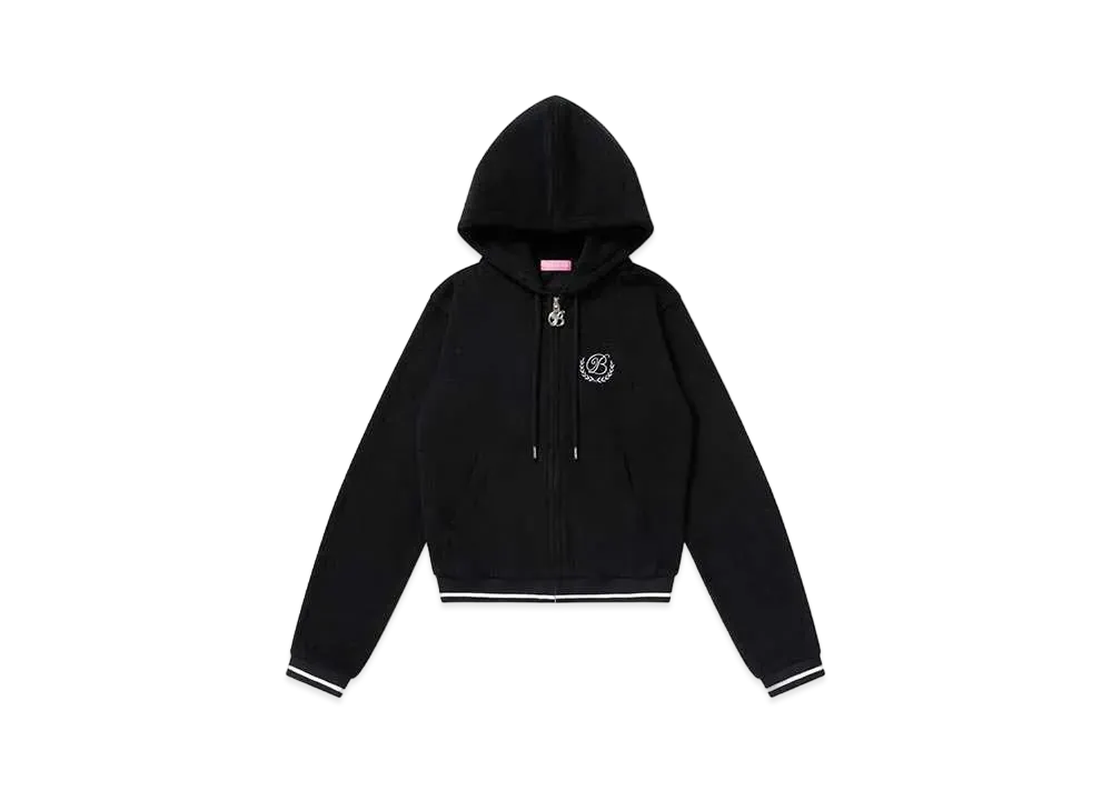 BlackEyePatch B Emblem Pile Zip Hoodie "Black"