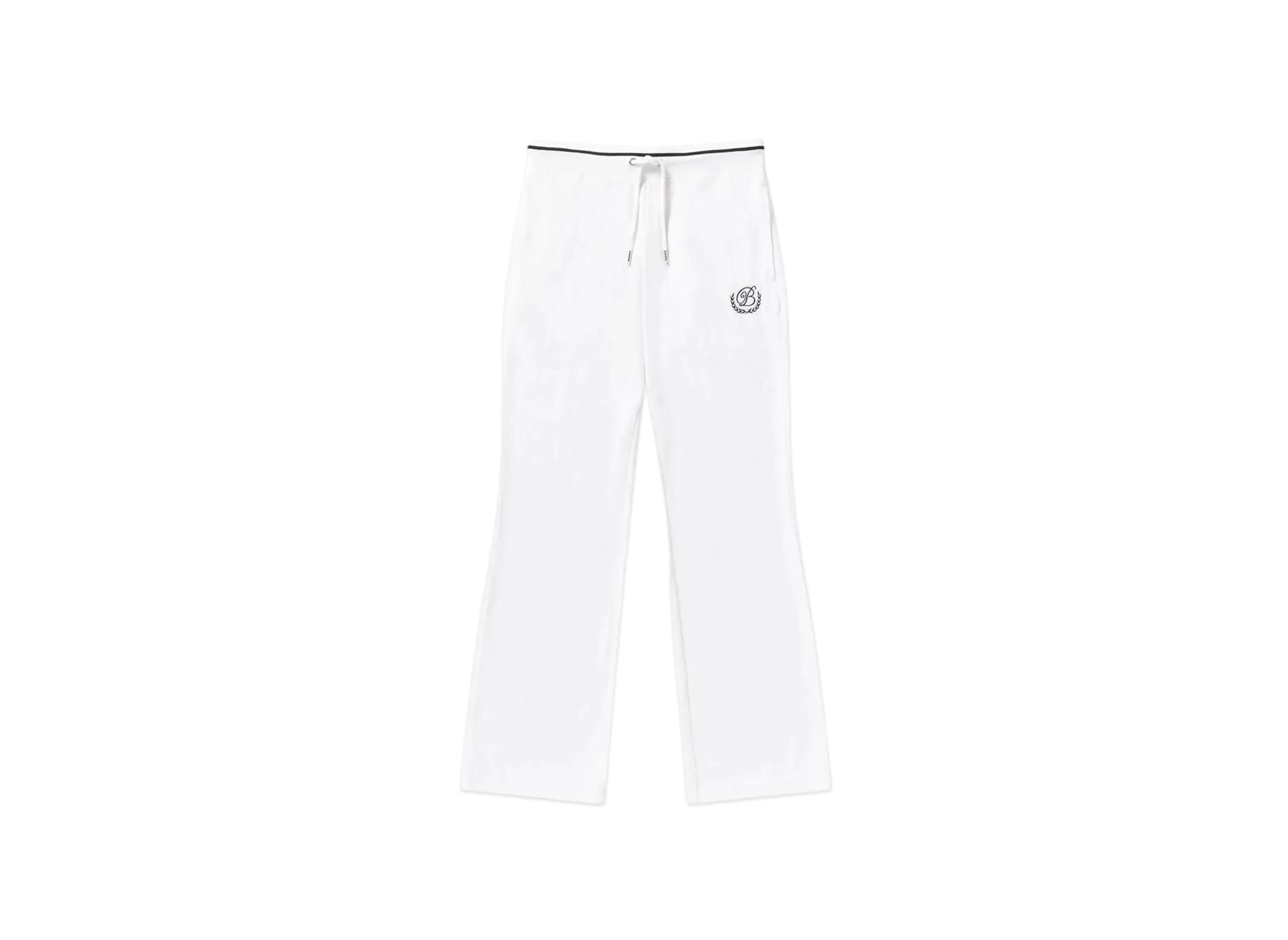 BlackEyePatch B Emblem Pile Pants "White"