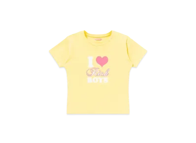 BlackEyePatch Rich Boys Baby Tee "Yellow"