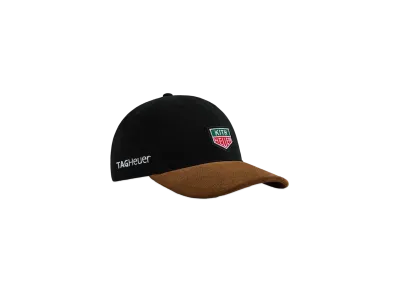 Kith x TAG Heuer Formula 1 Aaron Suede Brim Cap "Black"