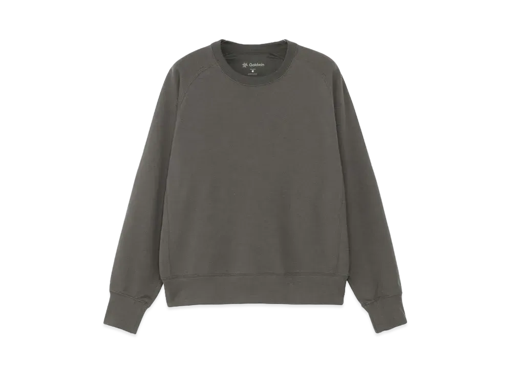 Goldwin Liopimum Sweatshirt (C3 Fit / Ladies) "Deep Charcoal"