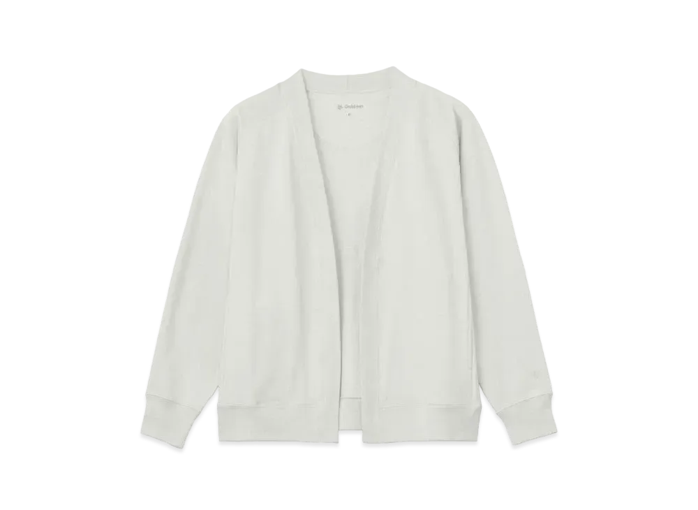 Goldwin Liopimum Sweat Cardigan (C3 Fit / Unisex) "Grayish White"
