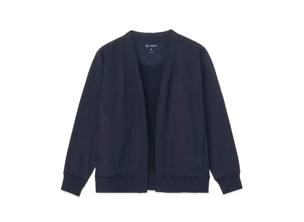 Goldwin Liopimum Sweat Cardigan (C3 Fit / Unisex) "Ink Navy"