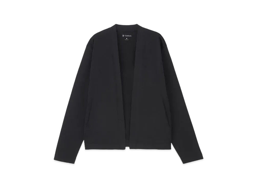 Goldwin Whole Garment Cardigan (Unisex) "Black"