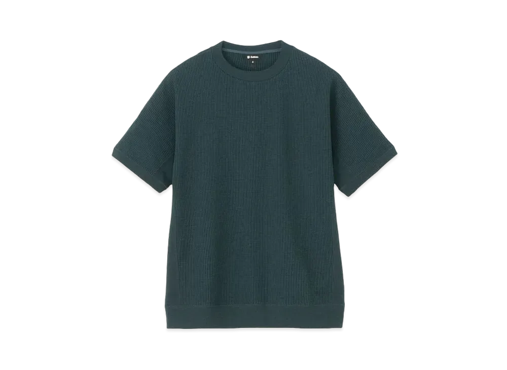 Goldwin Waffle Light Hybrid T-shirt (Unisex) "Deep Cypress"