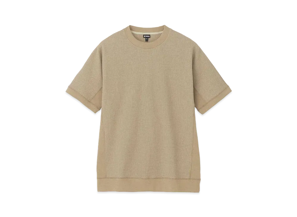 Goldwin Waffle Light Hybrid T-shirt (Unisex) "Natural Beige"