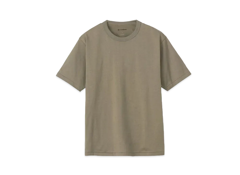 Goldwin Lioptimum High Gauge P/J T-shirt (C3 Fit / Unisex) "Dusty Olive"