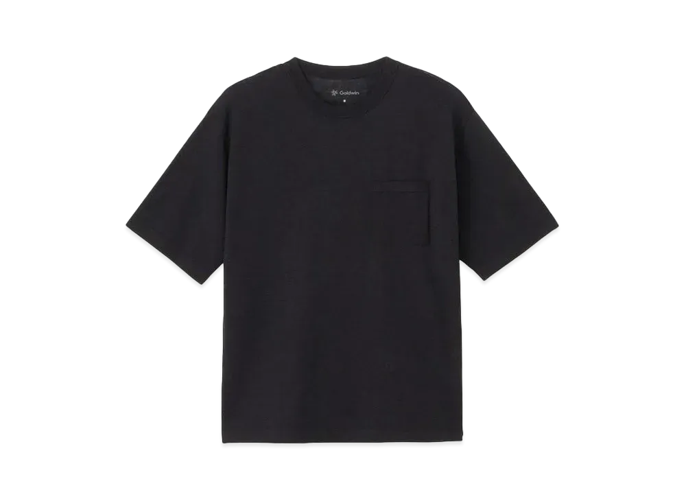 Goldwin Whole Garment Wool Knit T-shirt (Unisex) "Black"