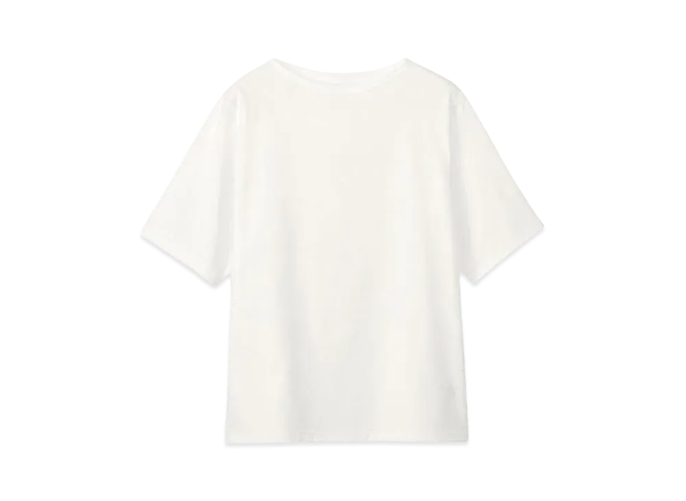 Goldwin Hard Twist Boat Neck T-shirt (Unisex) "White"