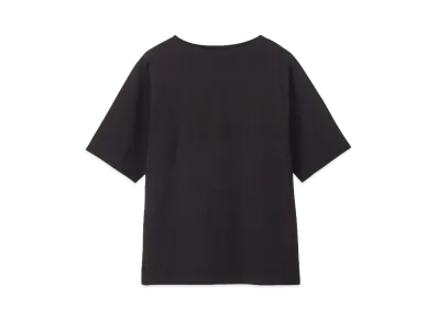 Goldwin Hard Twist Boat Neck T-shirt (Unisex) "Black"
