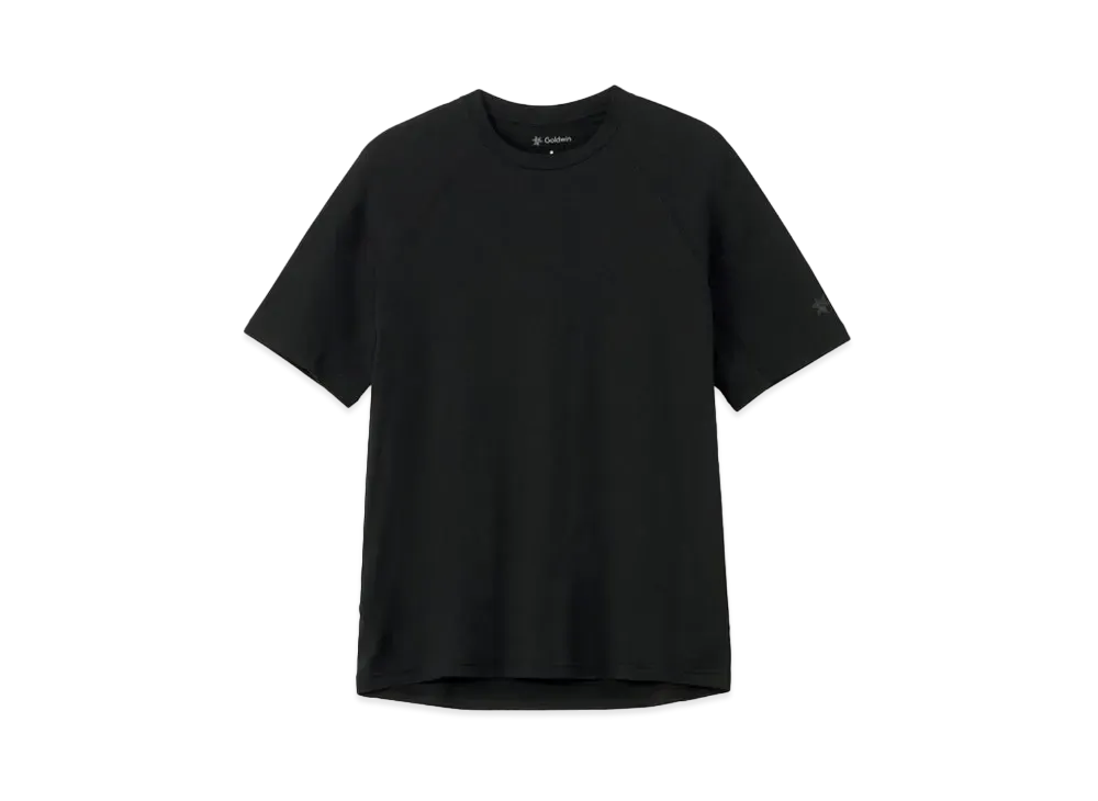 Goldwin Waffle Dry Dry T-shirt (Unisex) "Black"