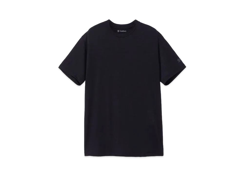 Goldwin Advanced Light Hybrid Wool T-shirt (Unisex) "Black"