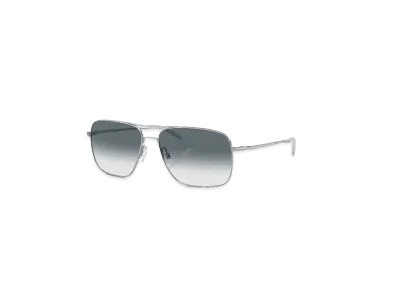 OLIVER PEOPLES Clifton "Silver/Clear Gradient Blue Photocromic"