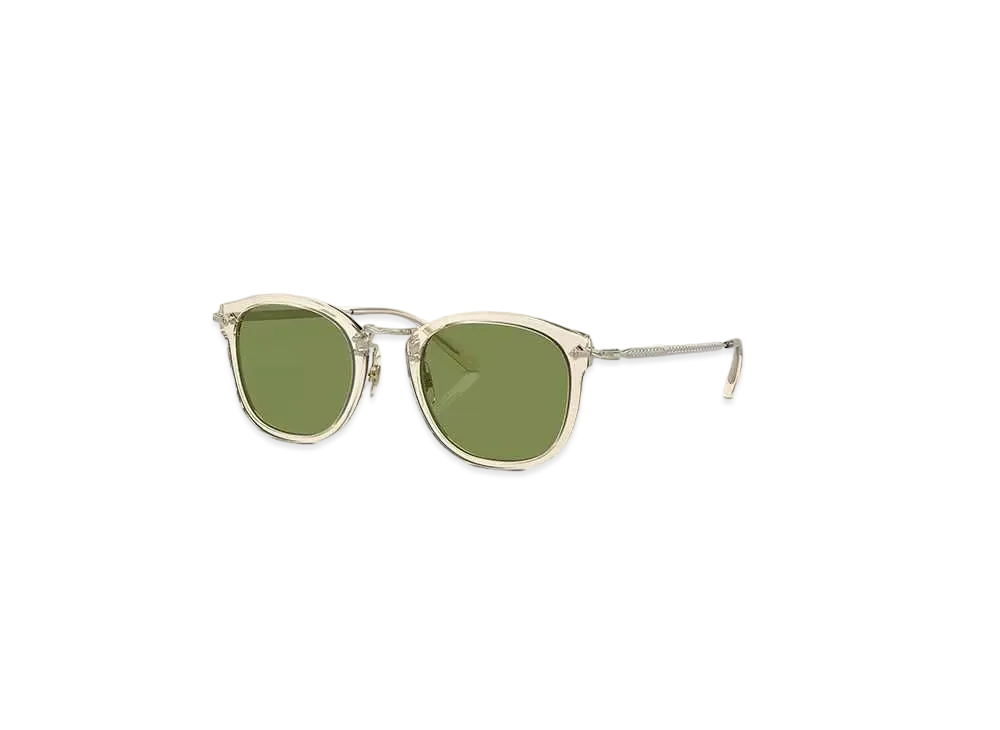 OLIVER PEOPLES OP-506 Sun "Buff-Gold/Green"