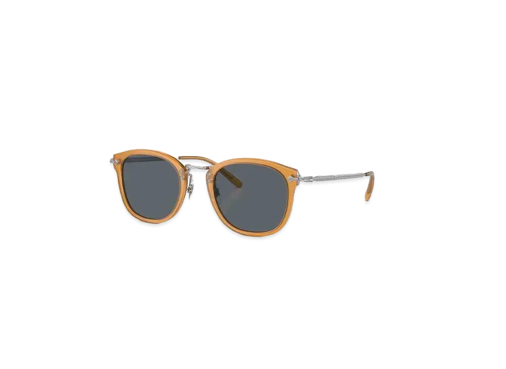 OLIVER PEOPLES OP-506 Sun "Amber-Silver/Blue"