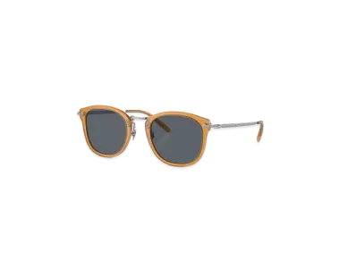 OLIVER PEOPLES OP-506 Sun "Amber-Silver/Blue"