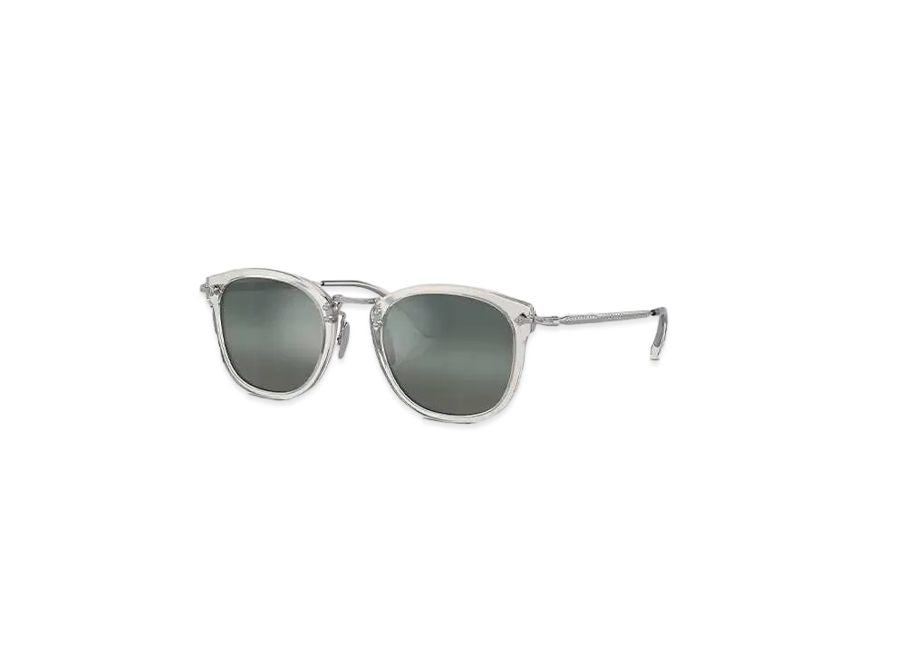 OLIVER PEOPLES OP-506 Sun "Black Diamond/Brushed Silver/Steal Gradient"