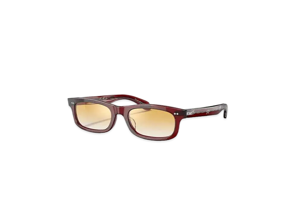 OLIVER PEOPLES Fai "Translucent Burgundy/Sundust Gradient"