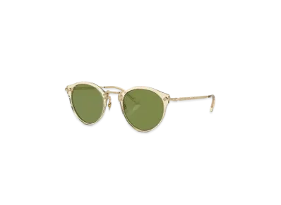 OLIVER PEOPLES OP-505 Sun "Buff-Gold/Green"