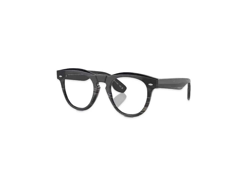 OLIVER PEOPLES Nino Horn "Black Horn/Blue Block"