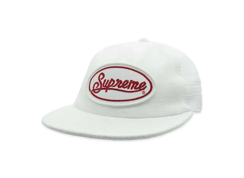 Supreme Terry Mesh Back 5-Panel "White"